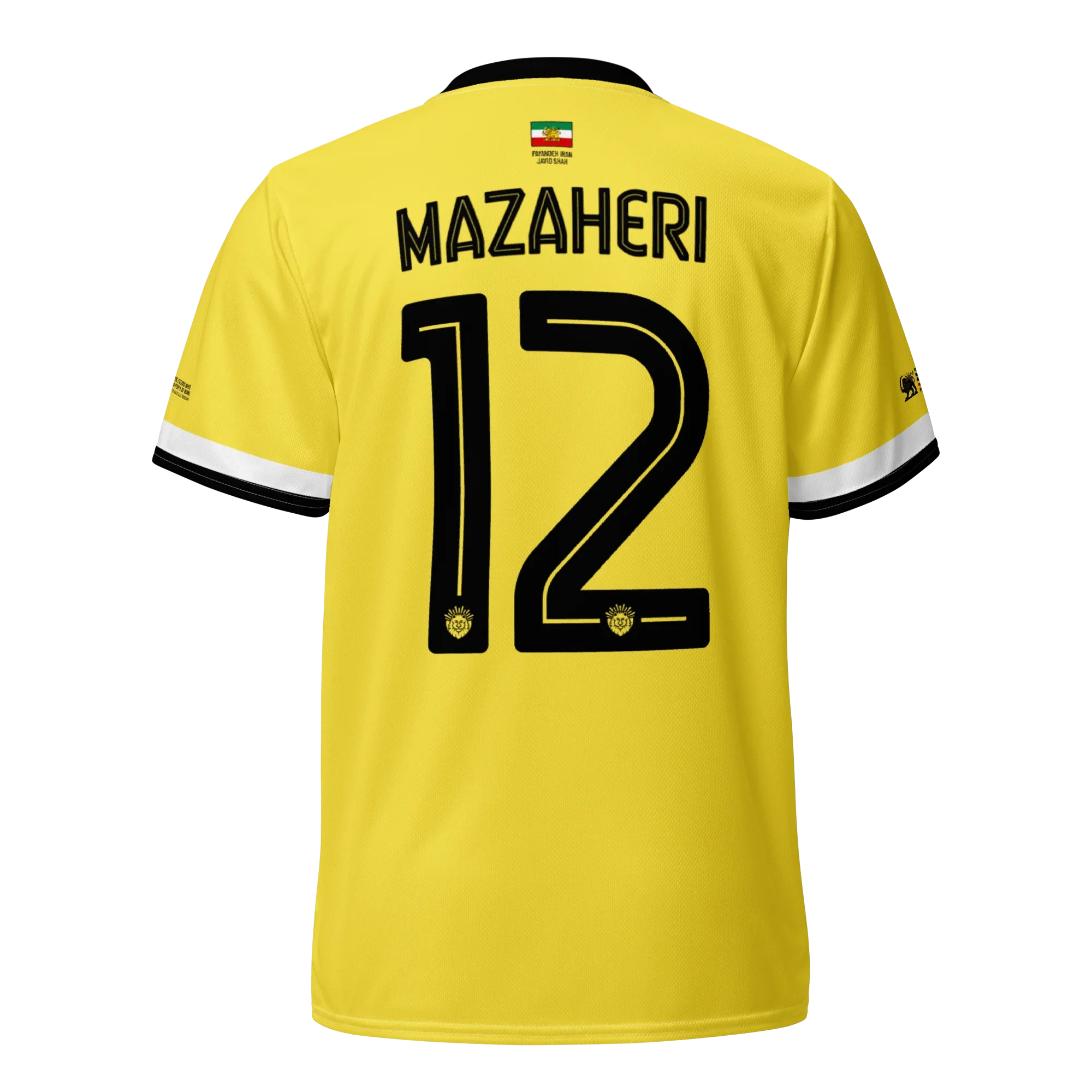 Lion & Sun Goalkeeper Unisex Jersey / Yellow