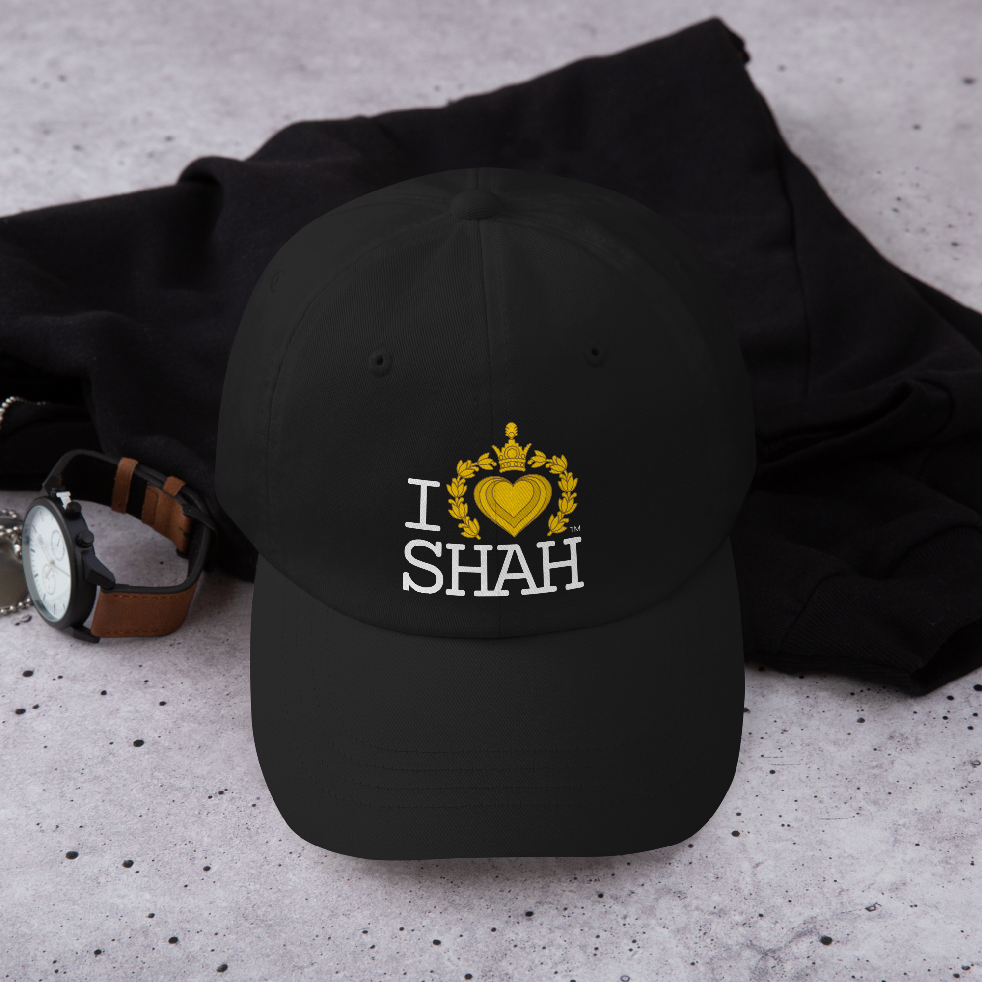 I Love Shah Cap / Black