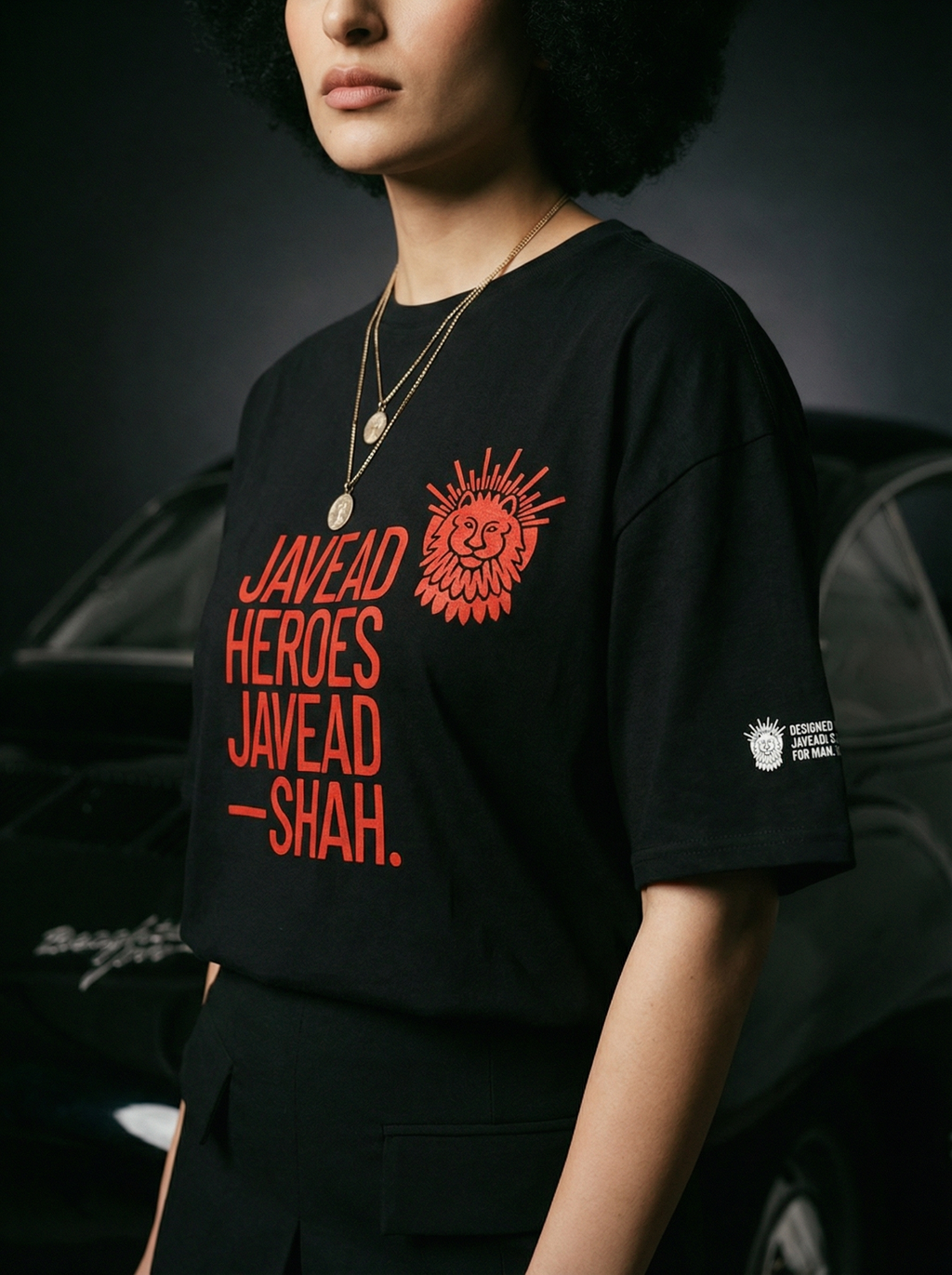 Javead Tee / Unisex / Black