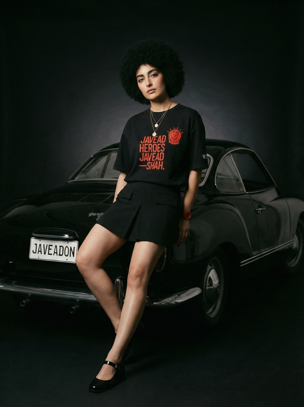 Javead Tee / Unisex / Black