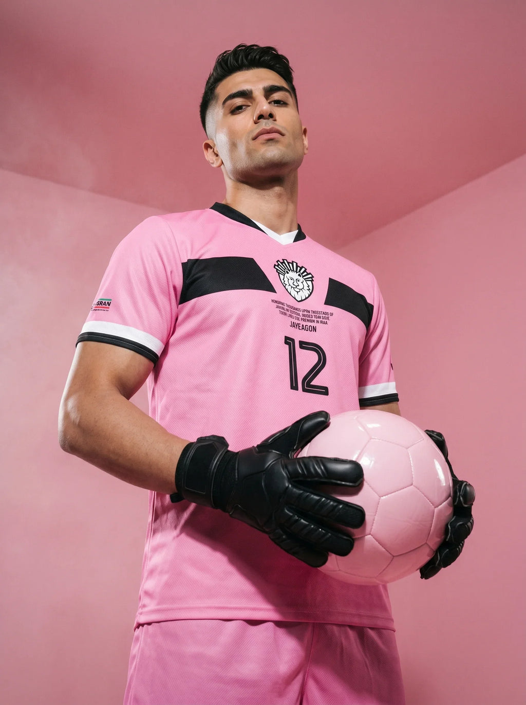 Lion & Sun Goalkeeper Unisex Jersey / Pink