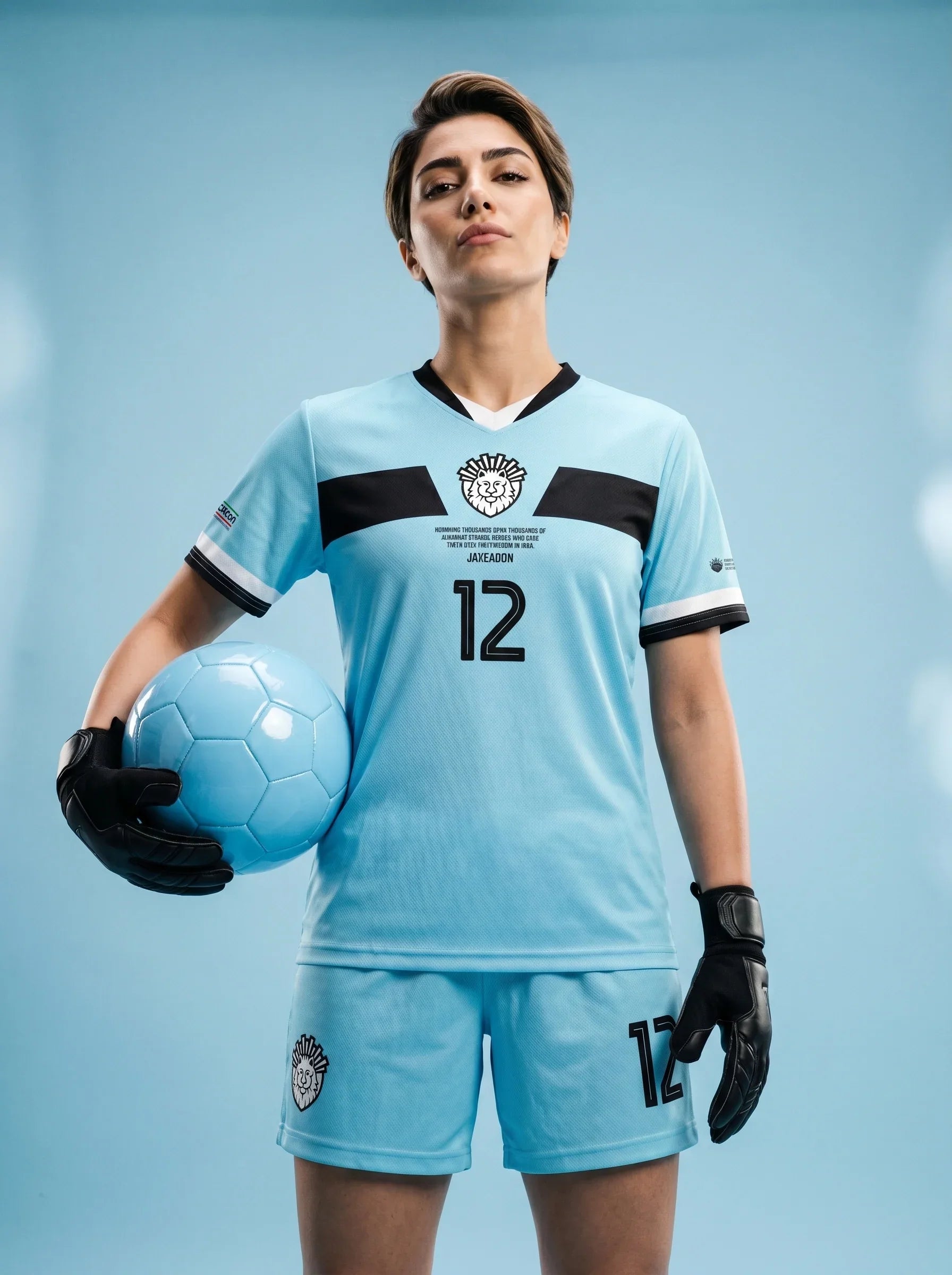 Lion & Sun Goalkeeper Unisex Jersey / Blue
