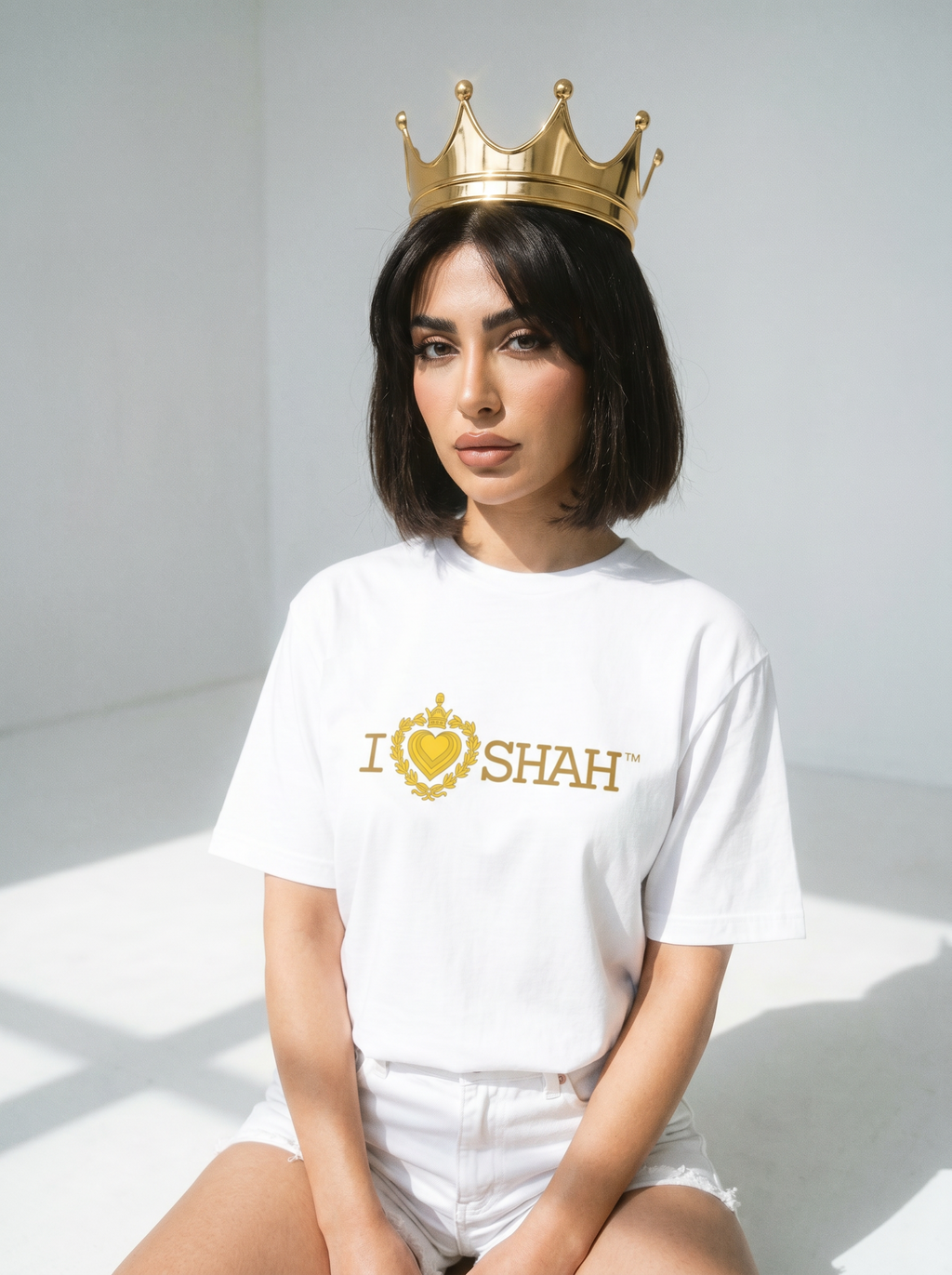 I Love Shah Tee / White