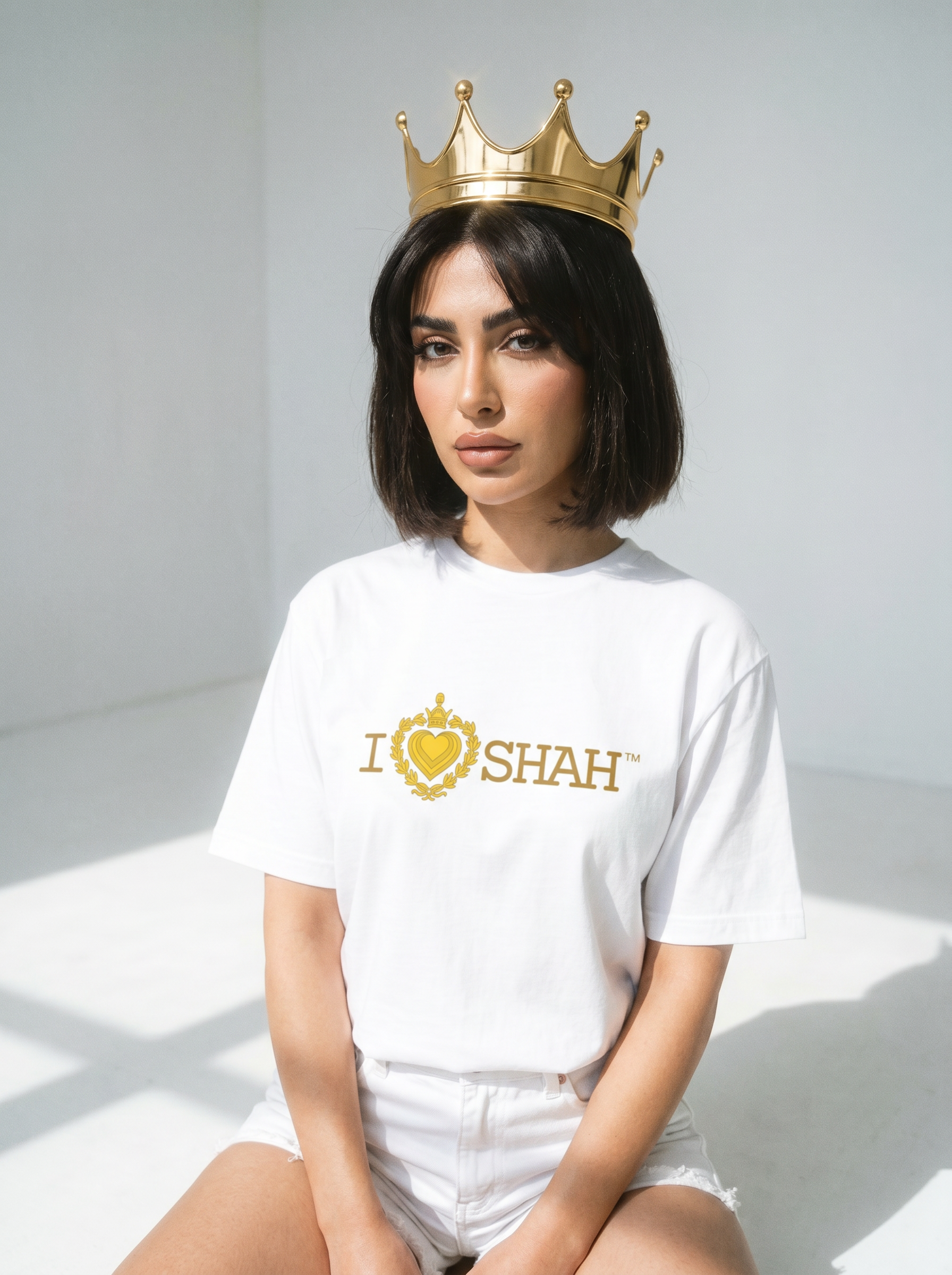 I Love Shah Tee / White