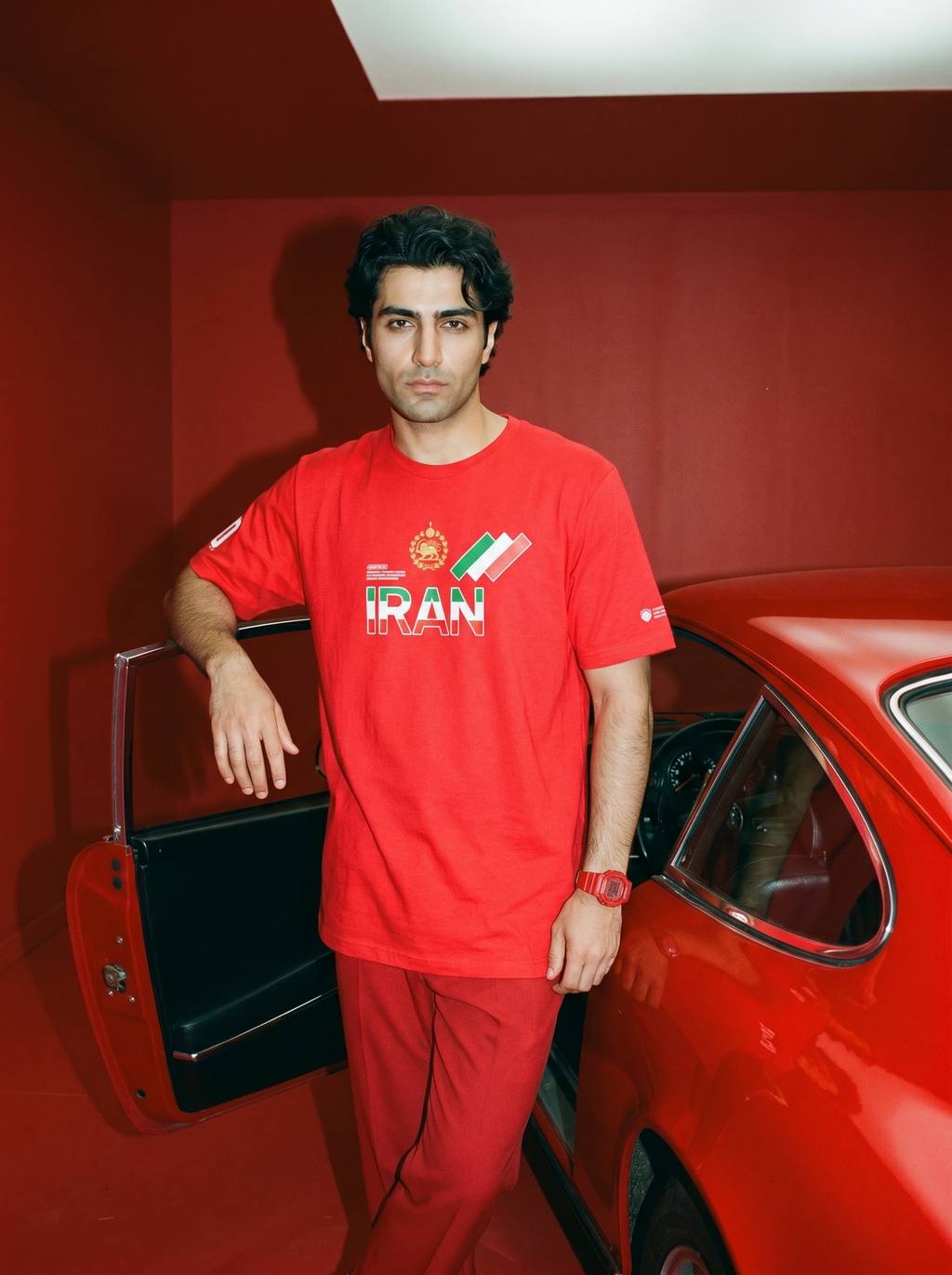 1998 Cotton Unisex Tee / Red