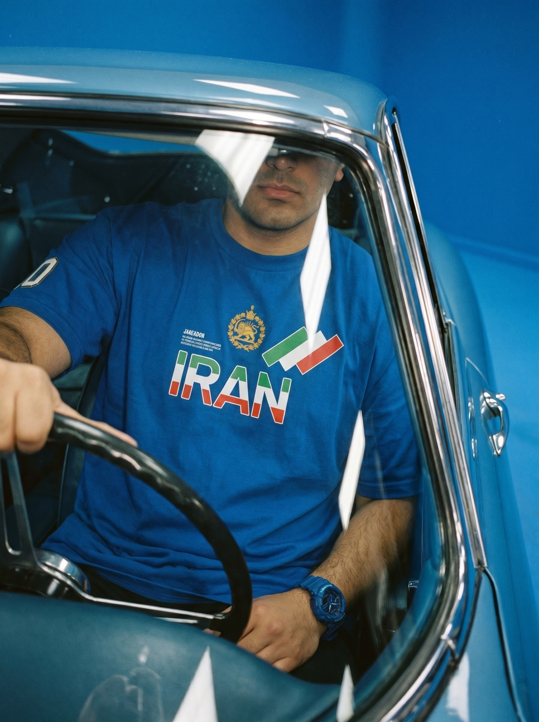 1998 Cotton Unisex Tee / Blue