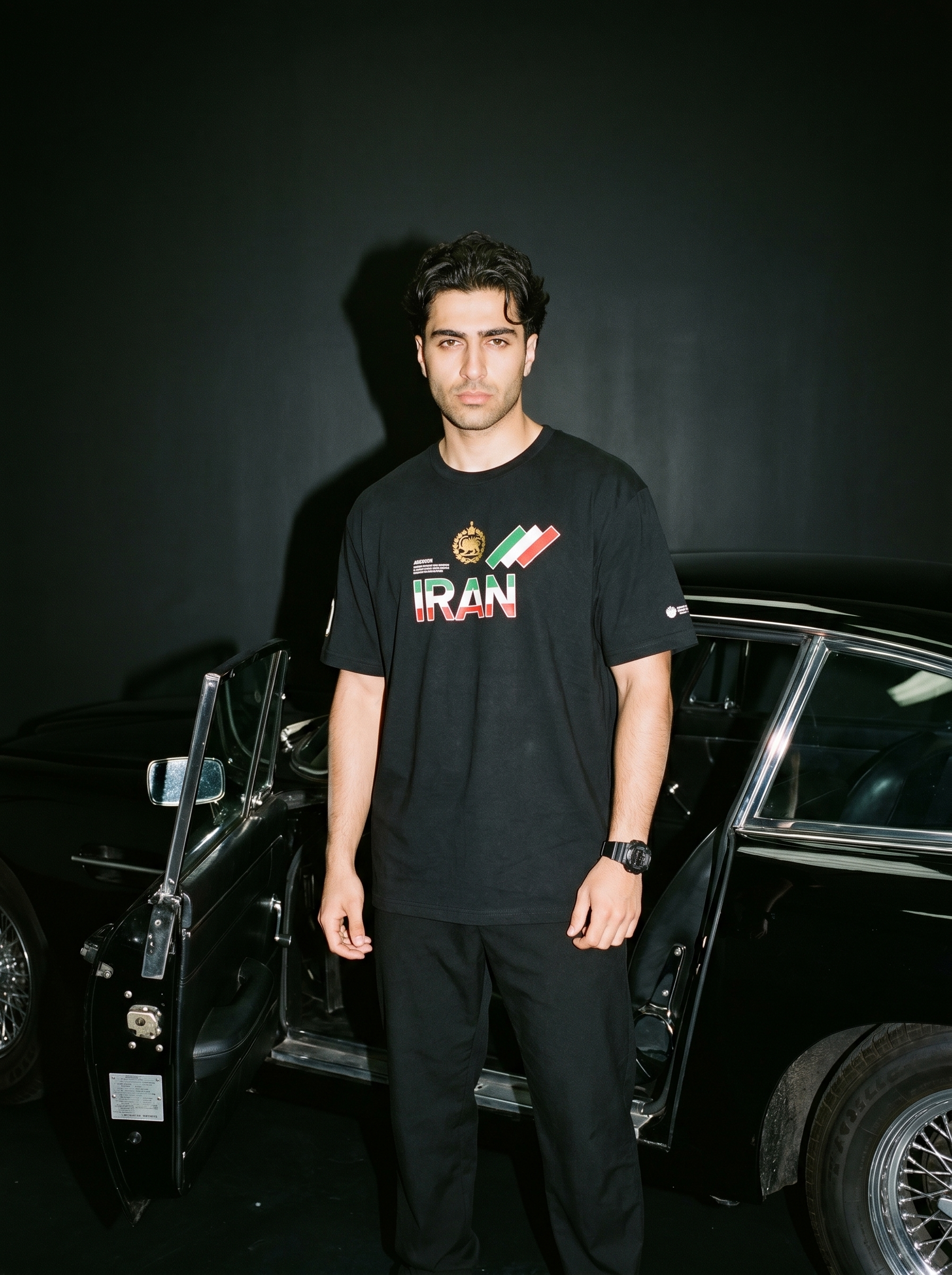 1998 Cotton Unisex Tee / Black