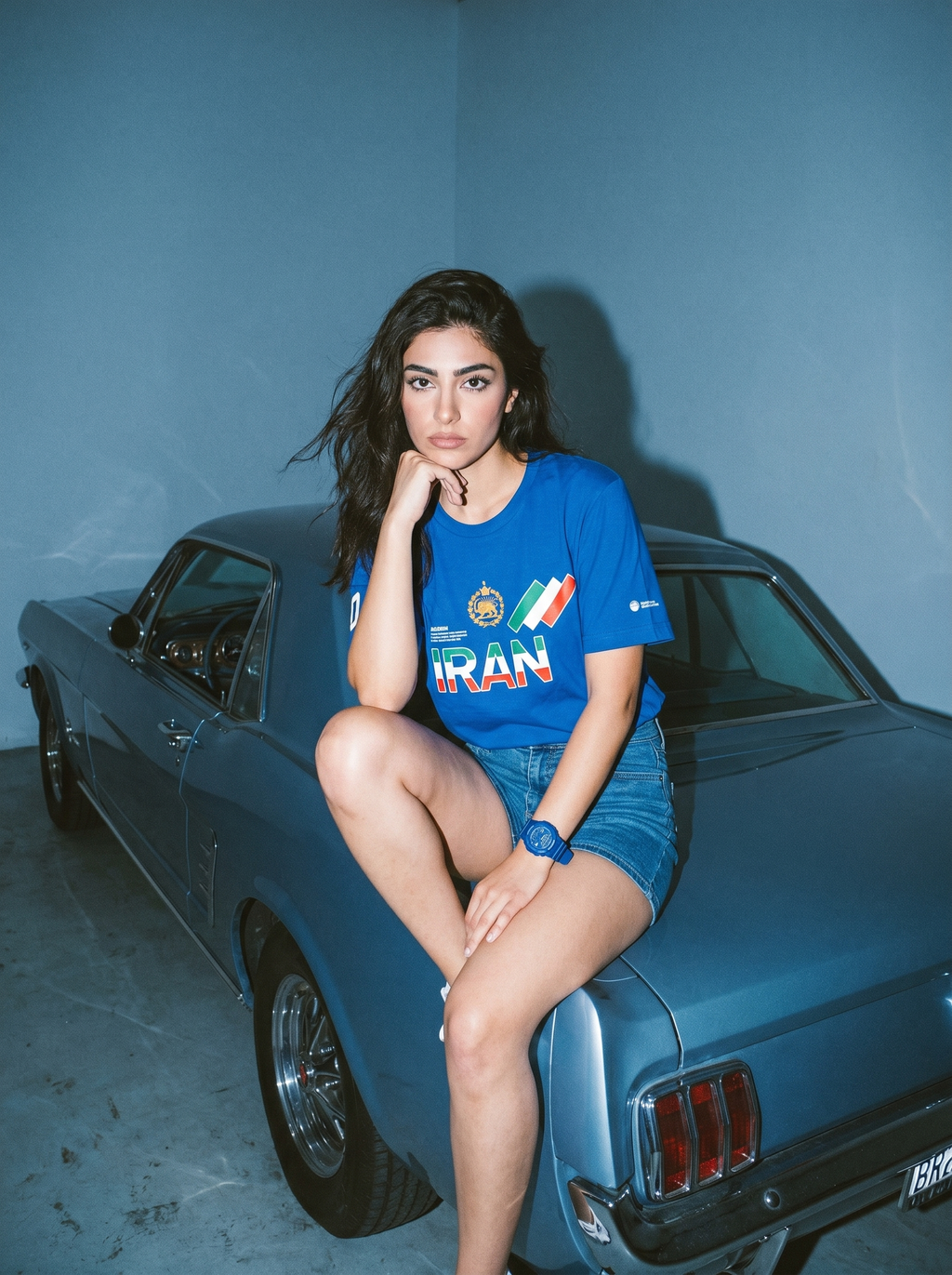 1998 Cotton Unisex Tee / Blue