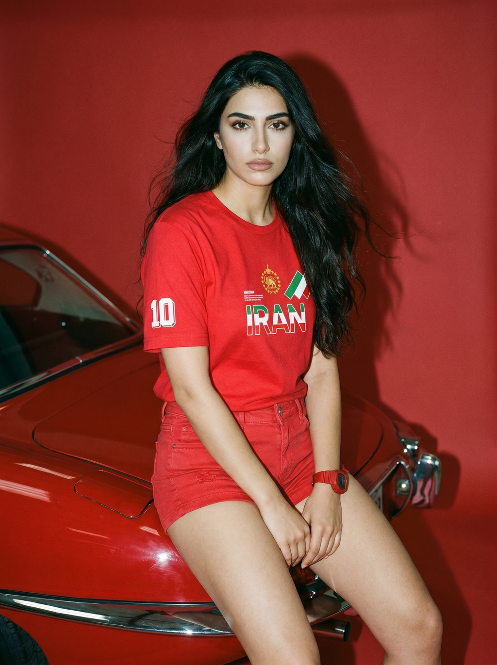 1998 Cotton Unisex Tee / Red
