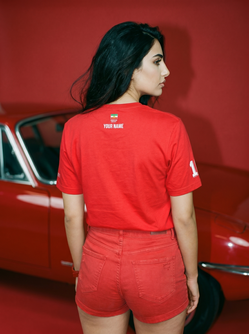 1998 Cotton Unisex Tee / Red