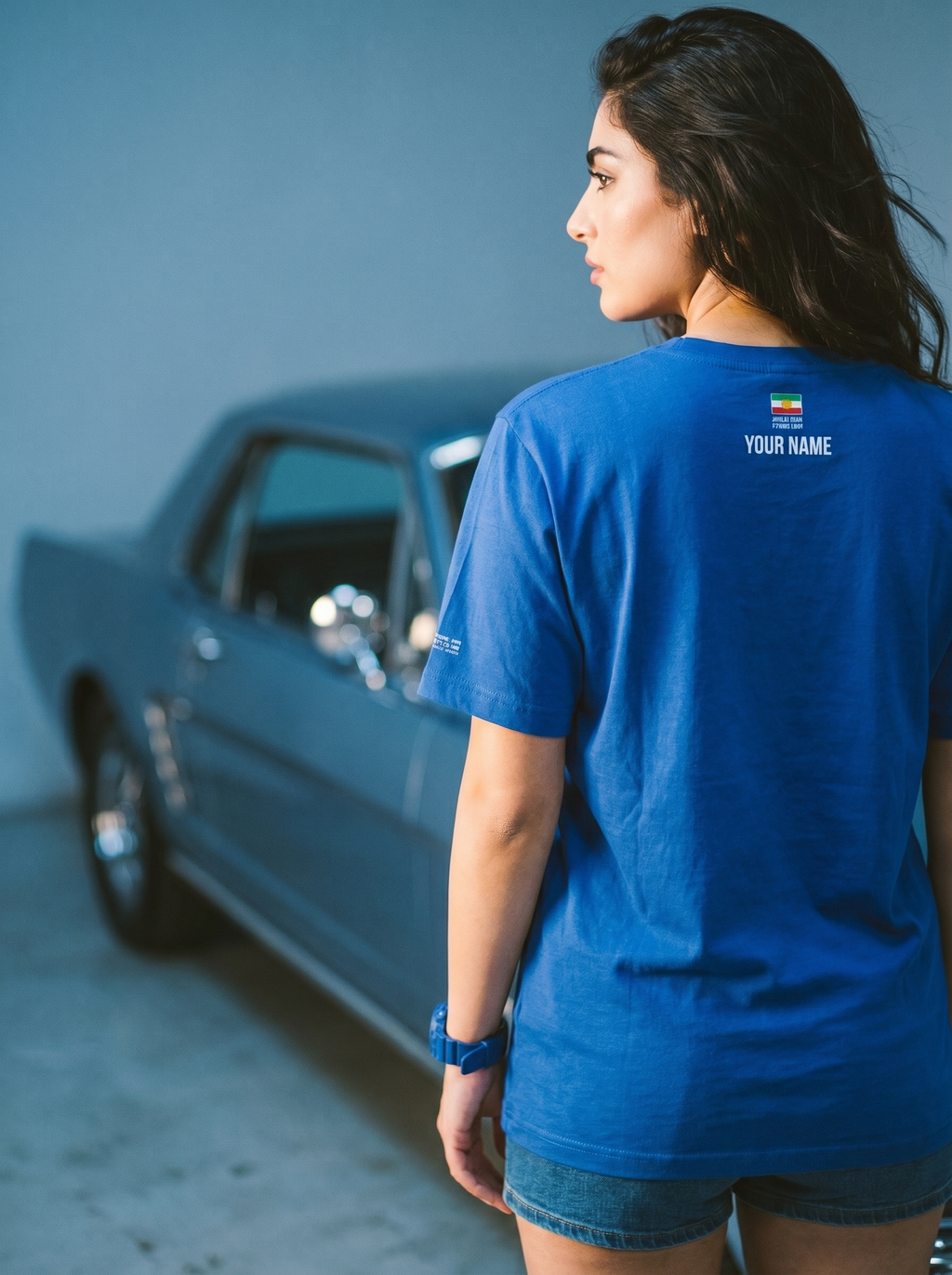 1998 Cotton Unisex Tee / Blue