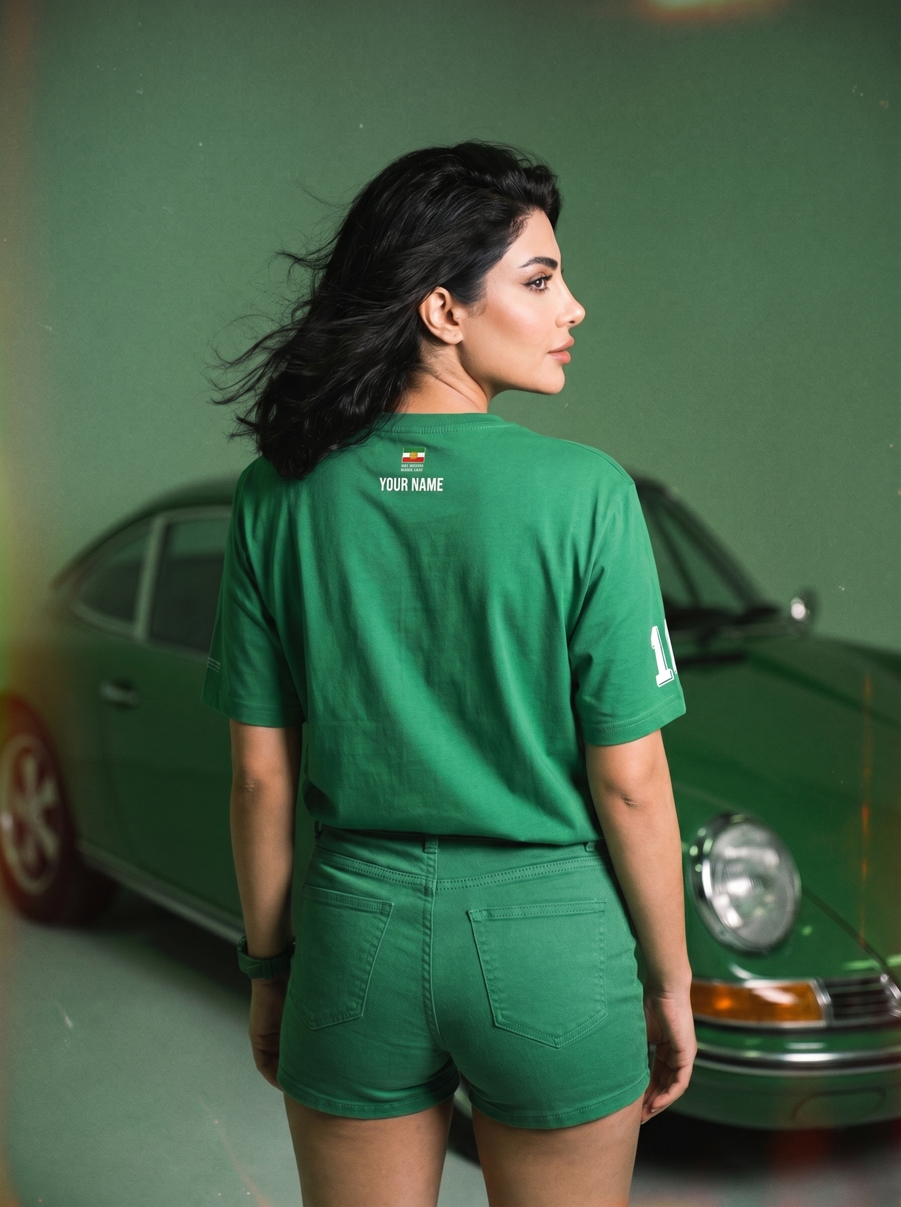 1998 Cotton Unisex Tee / Green
