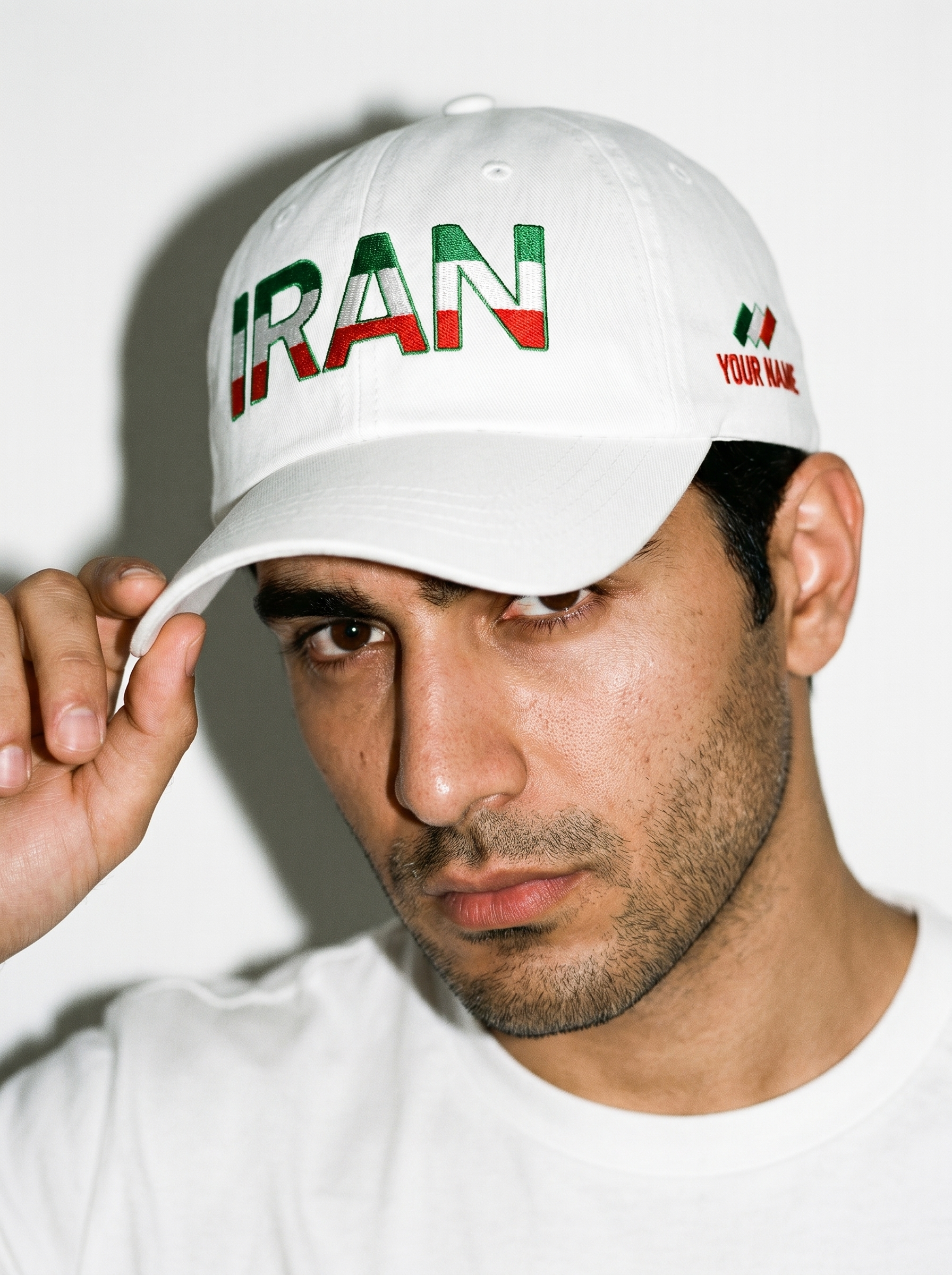 1998 Cotton Unisex Cap / White