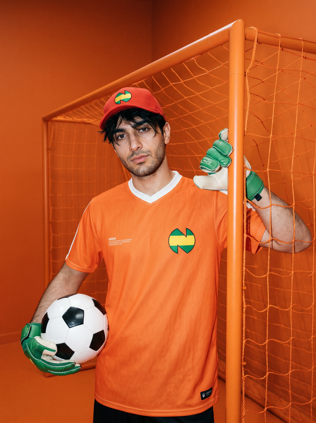 Nostalgic Anime Unisex Jersey / Neo Orange