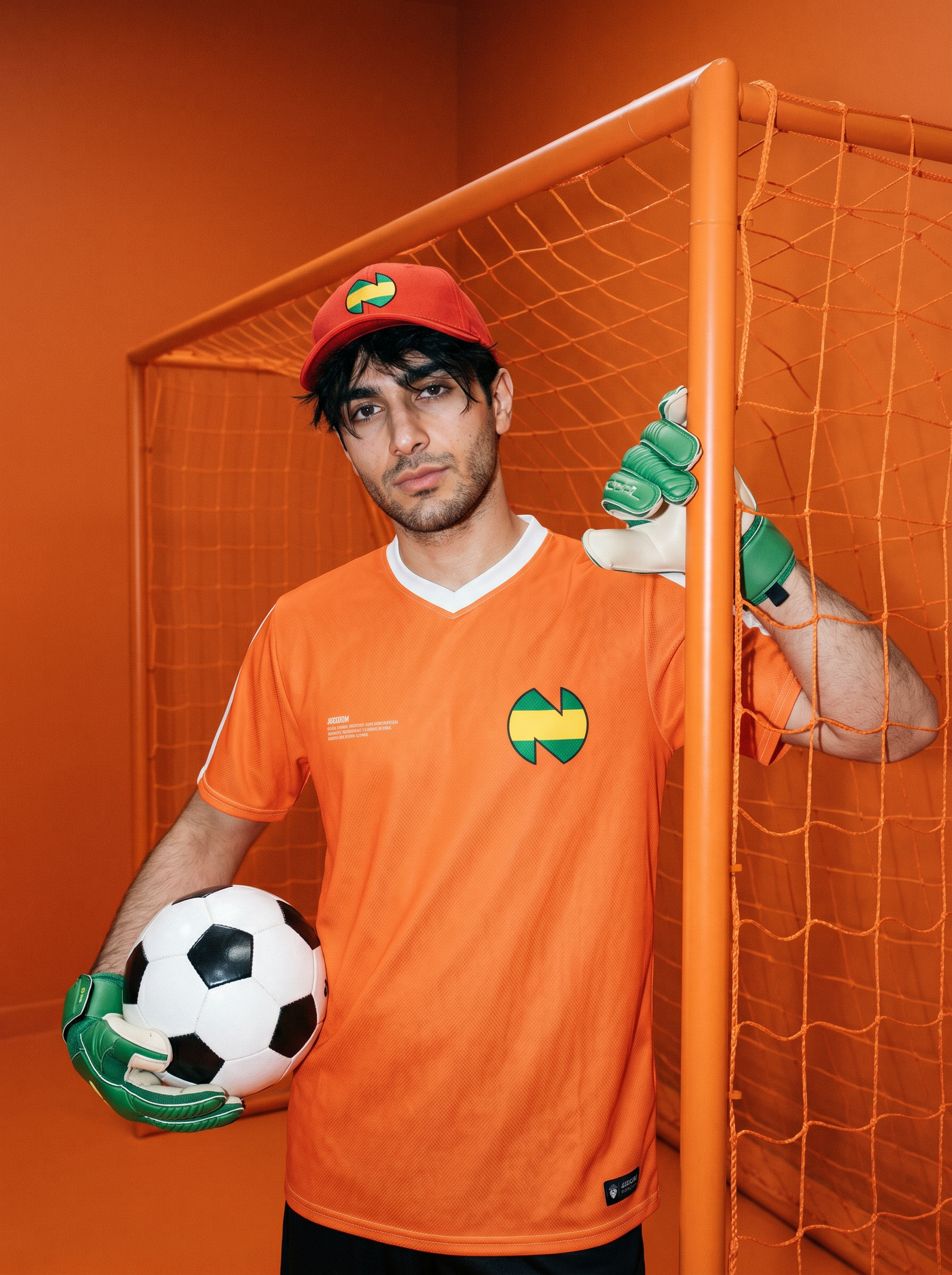 Nostalgic Anime Unisex Jersey / Neo Orange
