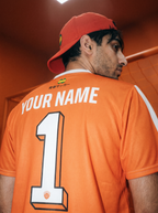Nostalgic Anime Unisex Jersey / Neo Orange