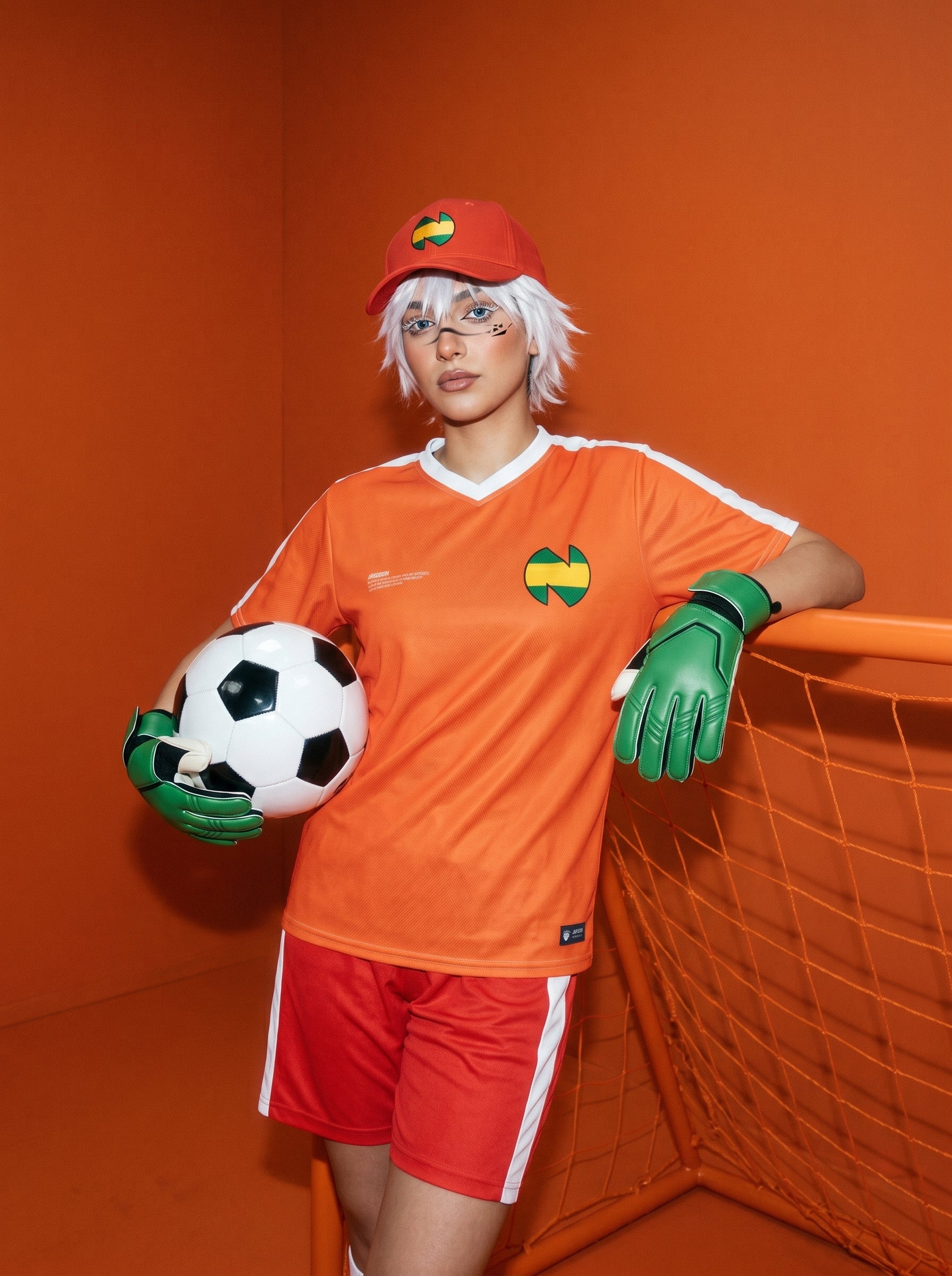 Nostalgic Anime Unisex Jersey / Neo Orange