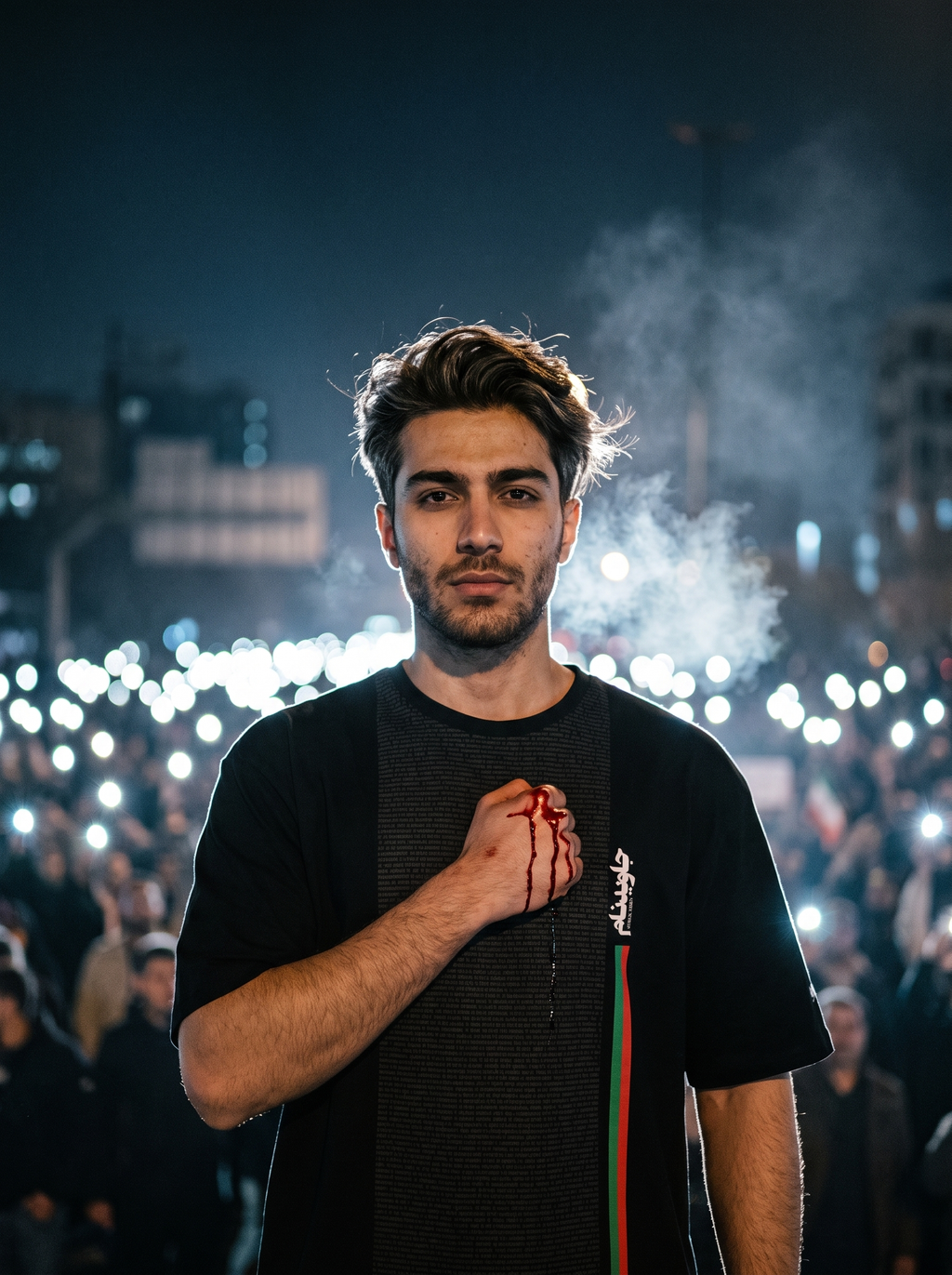 Javidnam 1615 Names Tee / Black