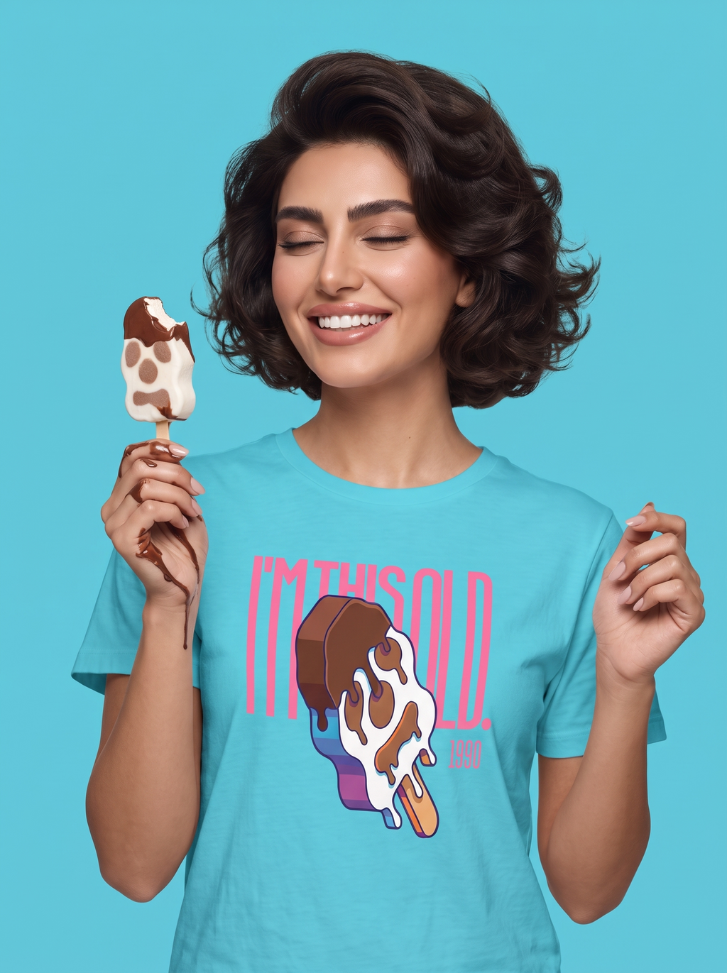 Nostalgic Aroosaki Unisex Tee / Blue