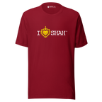 I Love Shah Tee / Royale Red