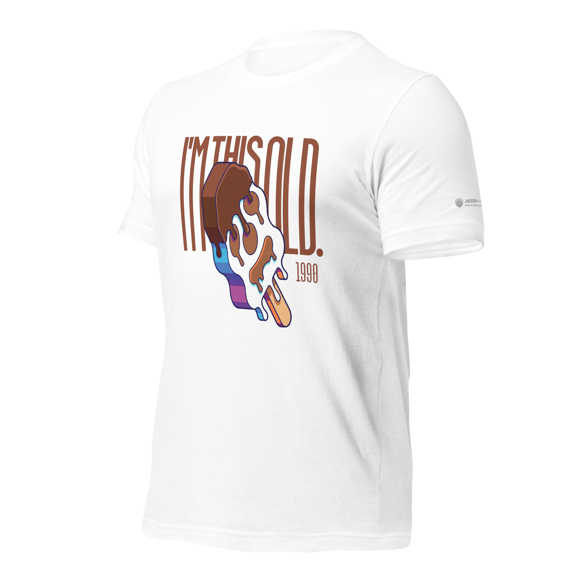 Nostalgic Ice Cream Unisex Tee / White