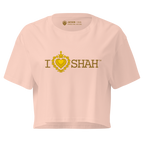I Love Shah Crop / Peach
